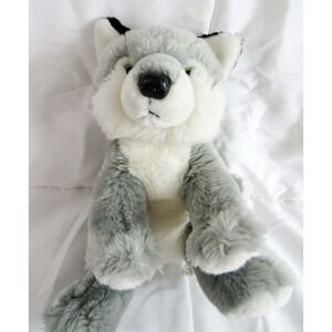 Wildlife Artists Gray Wolf Husky Dog 10 inch stuffed animal toy 2003